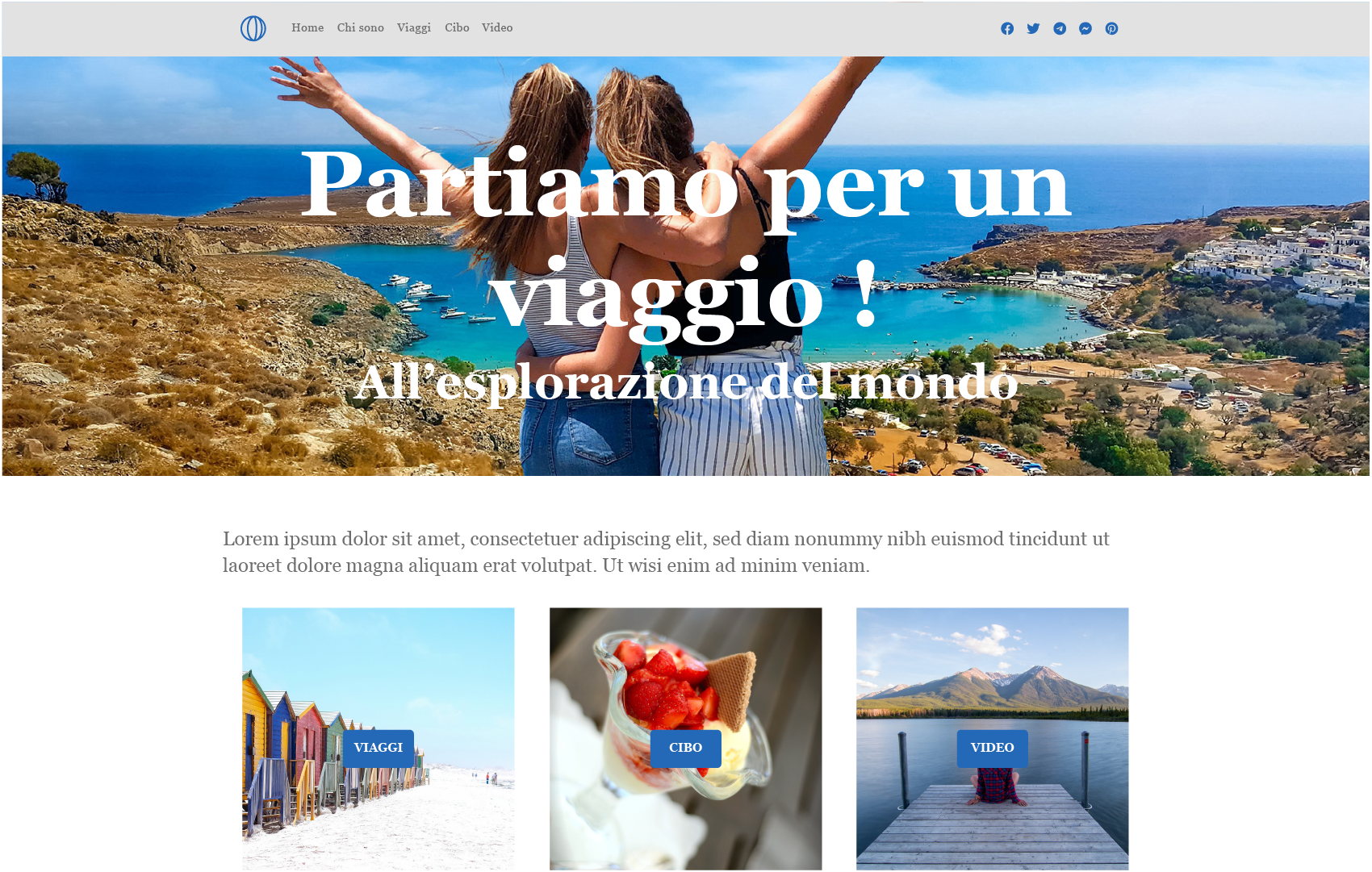 Tema Travel Blogger